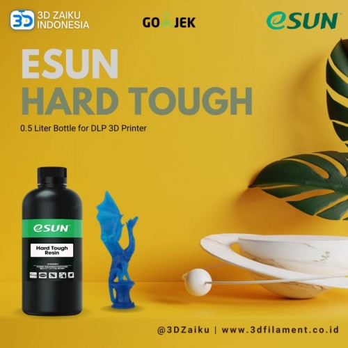 eSUN Hard Tough Resin 0.5 Liter Bottle for MSLA LCD DLP 3D Printer 